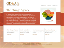 Tablet Screenshot of gda-advertising.com
